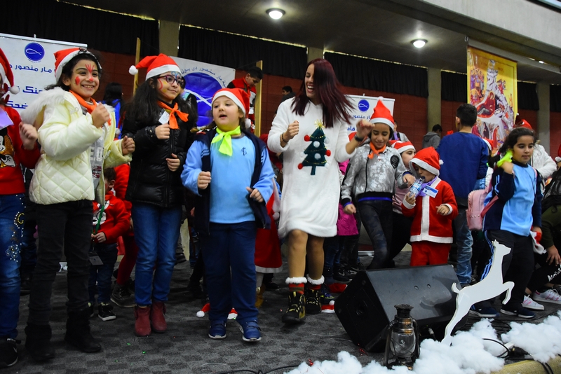 Saint Vincent de paul celebrating Christmas at Jesus & Mary school